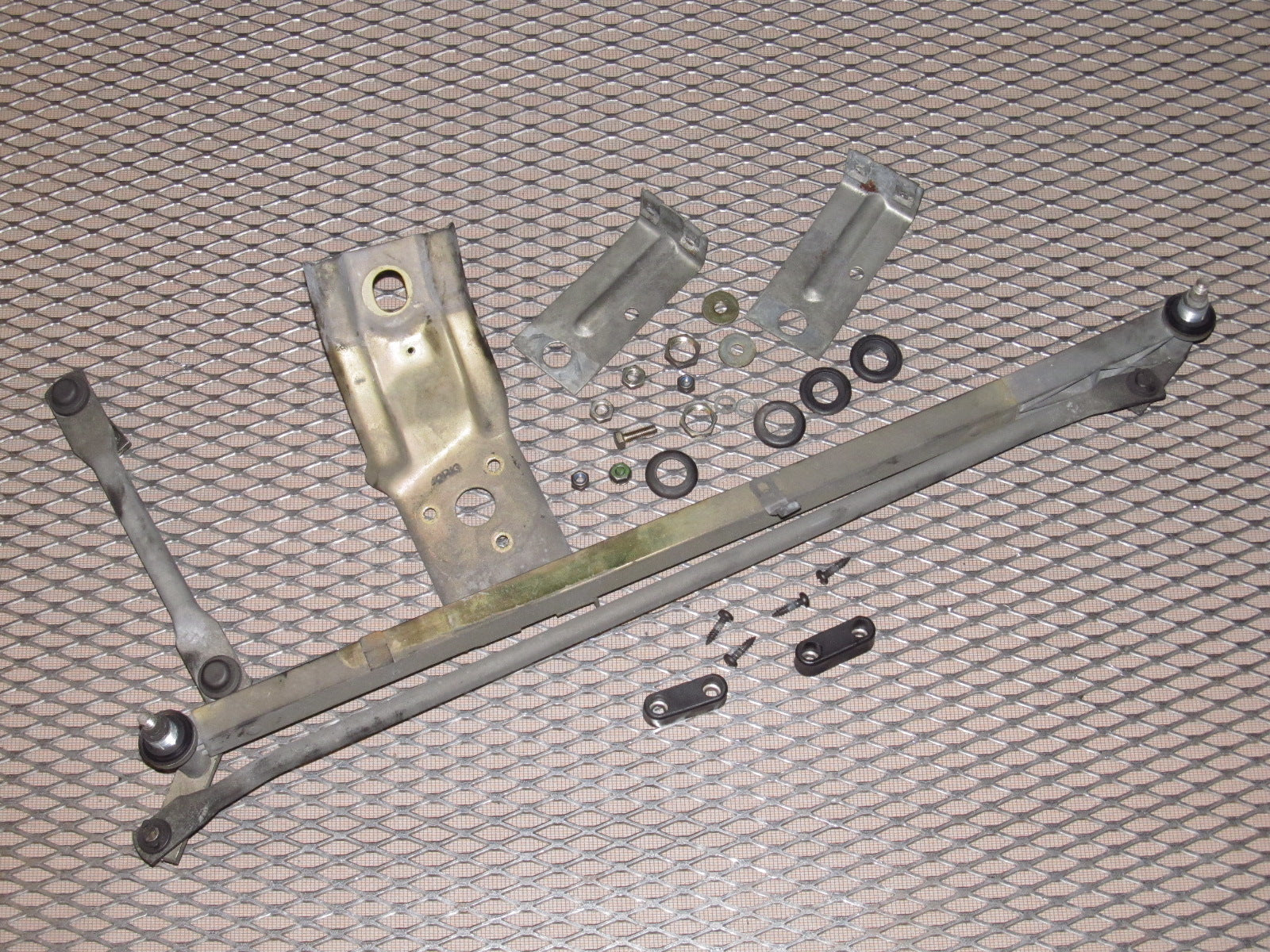 83-85 Porsche 944 OEM Front Wiper Linkage & Bracket