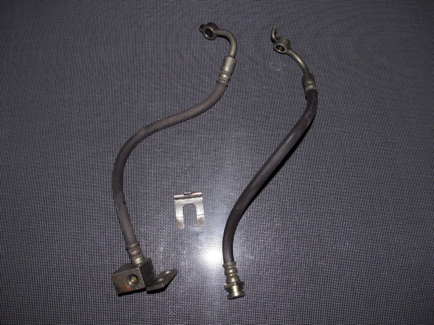 90-93 Mazda Miata OEM Hose with Line Adapter Valve - Rear Set