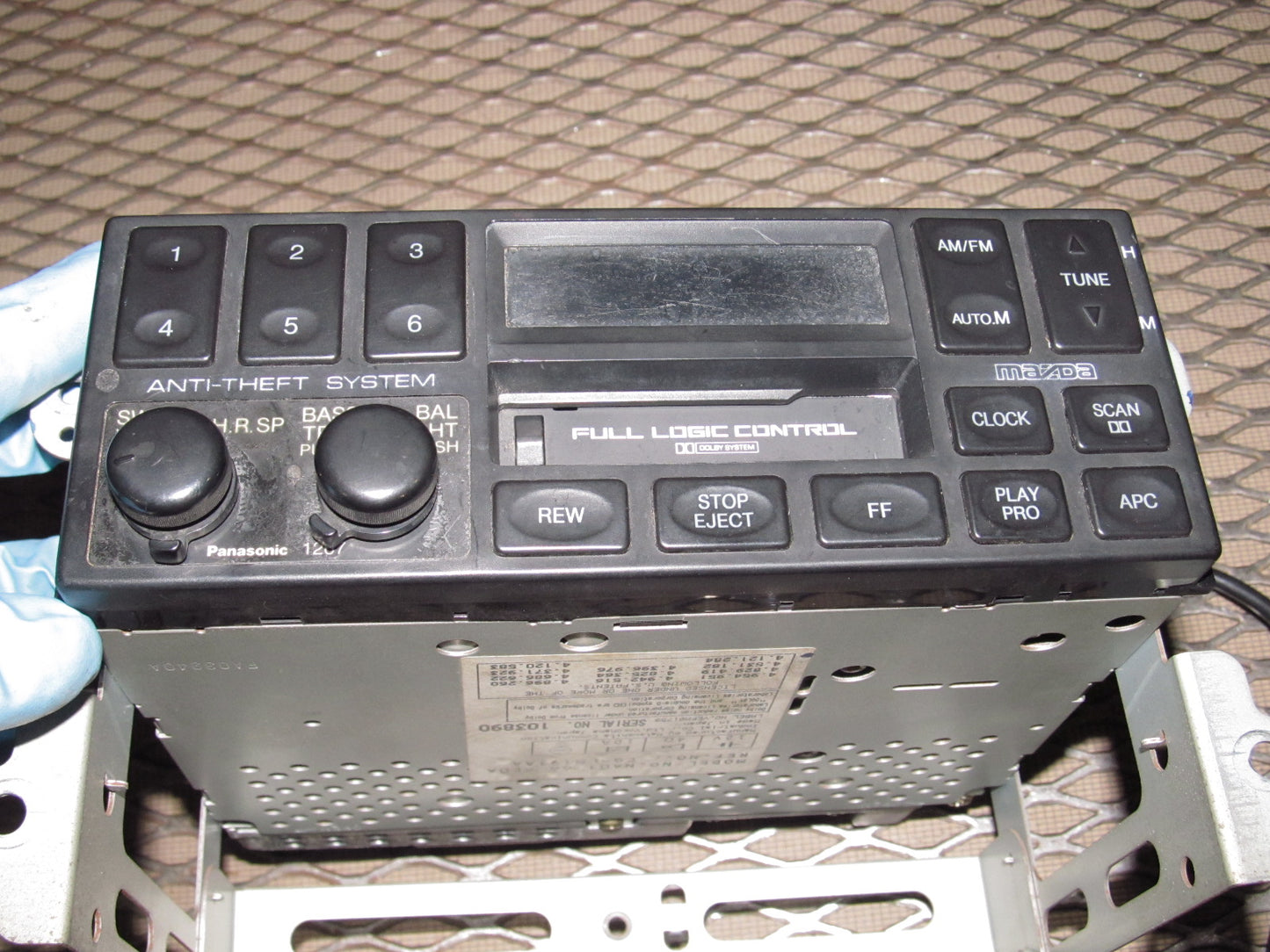 90 91 92 93 Mazda Miata OEM Radio & Cassette Player