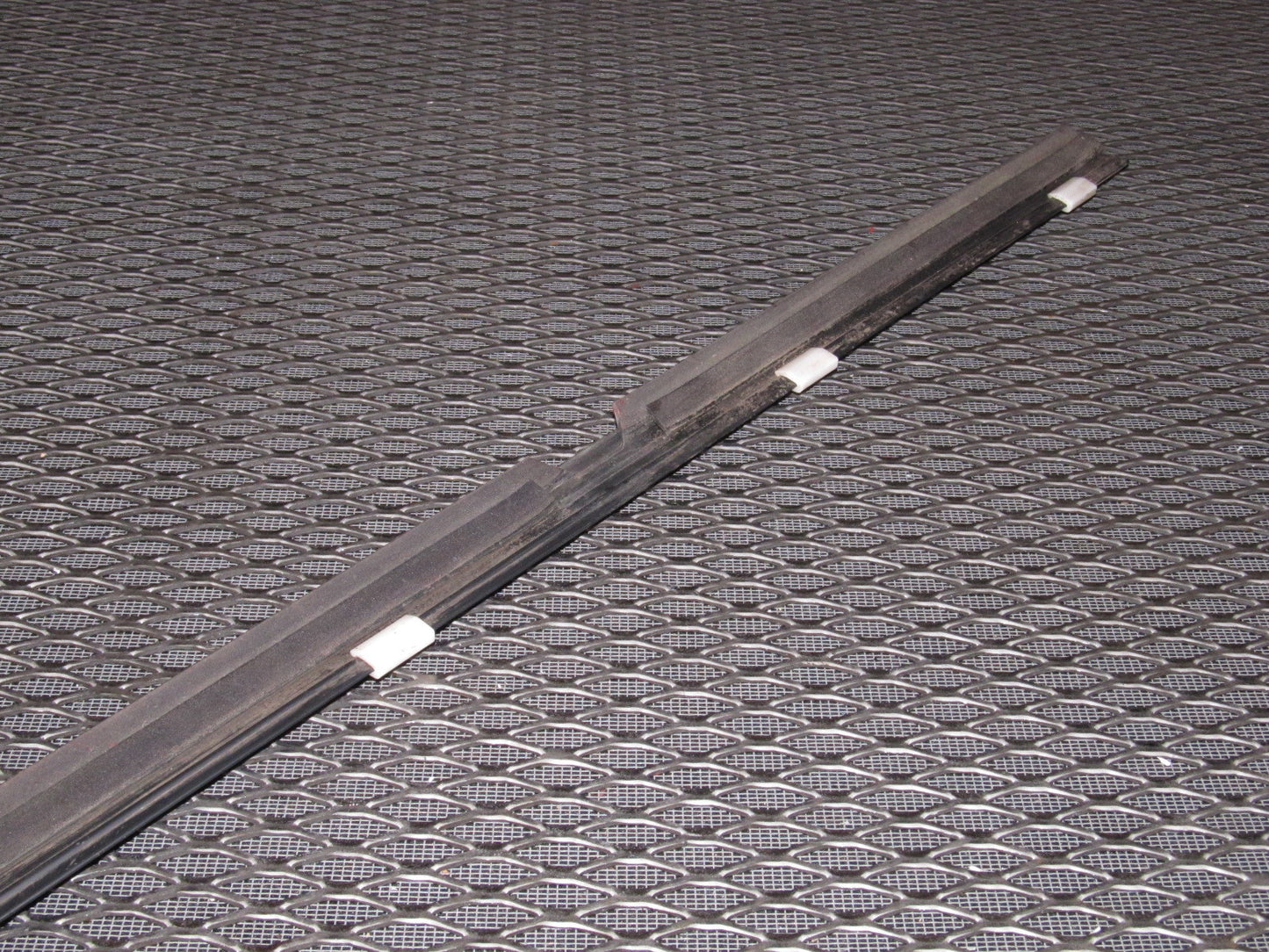 86 87 88 Mazda RX7 OEM Convertible Exterior Window Belt Line Moulding - Left