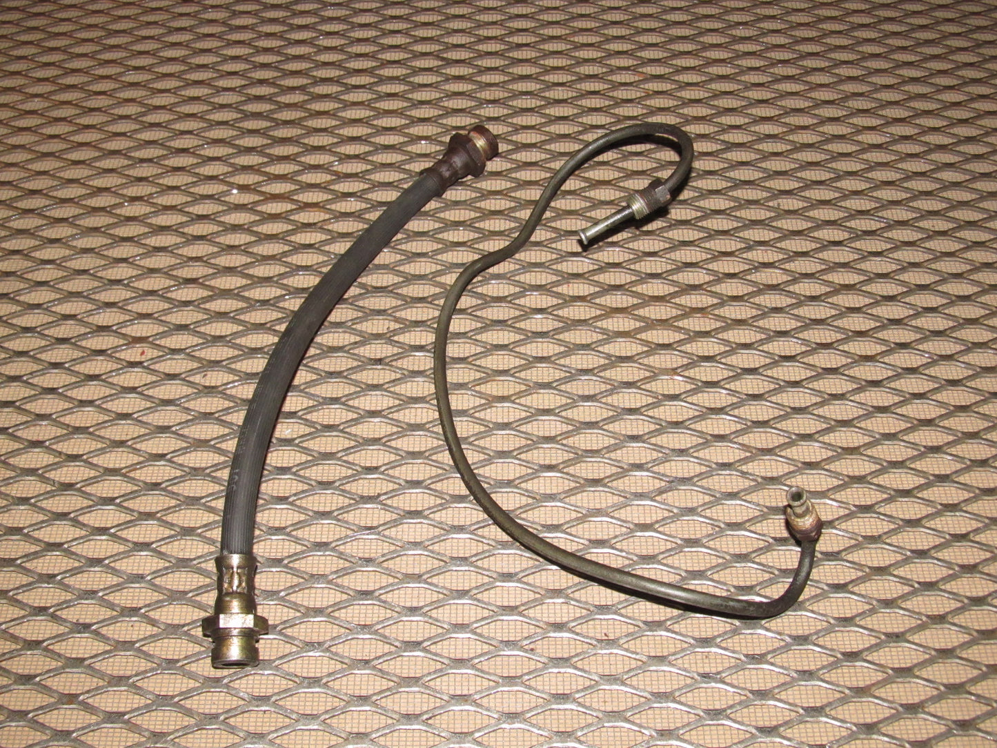 72 73 Datsun 240z OEM Rear Brake Hose & Line - Right