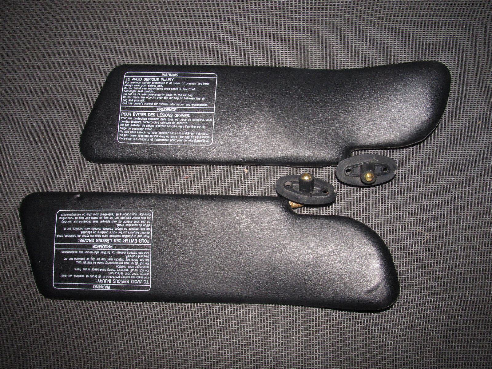 94 95 96 97 Mazda Miata OEM Sun Visor Set