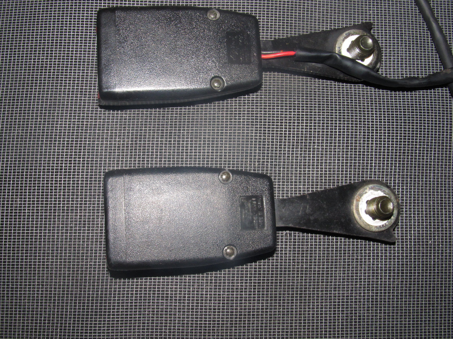 94 95 96 97 Mazda Miata OEM Seat Belt Buckle Set