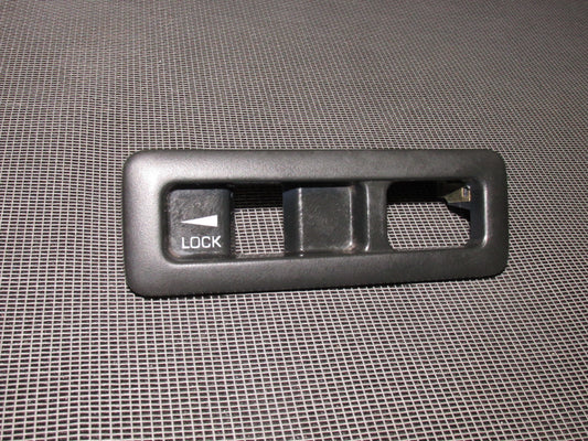 89 90 91 92 Toyota Supra OEM Interior Door Lock Trim - Right