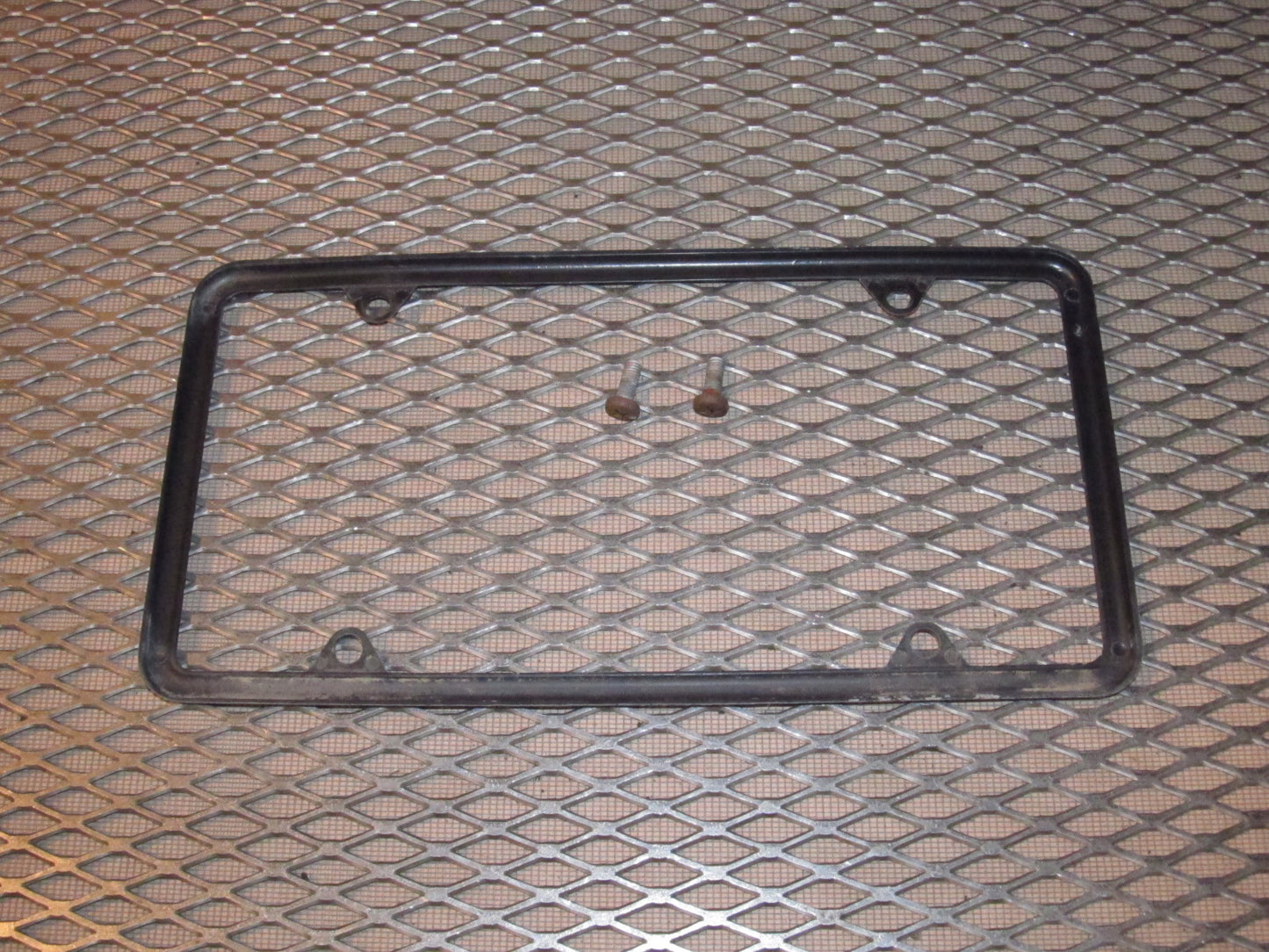 87 88 89 Toyota MR2 OEM Rear License Plate Frame