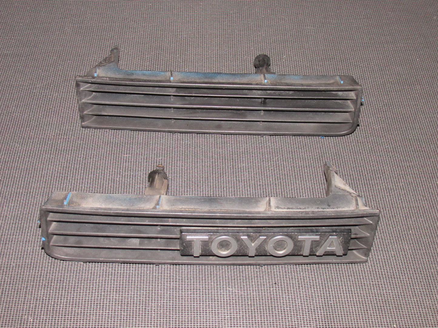 89 90 91 92 Toyota Supra OEM Front Bumper Grille - Set