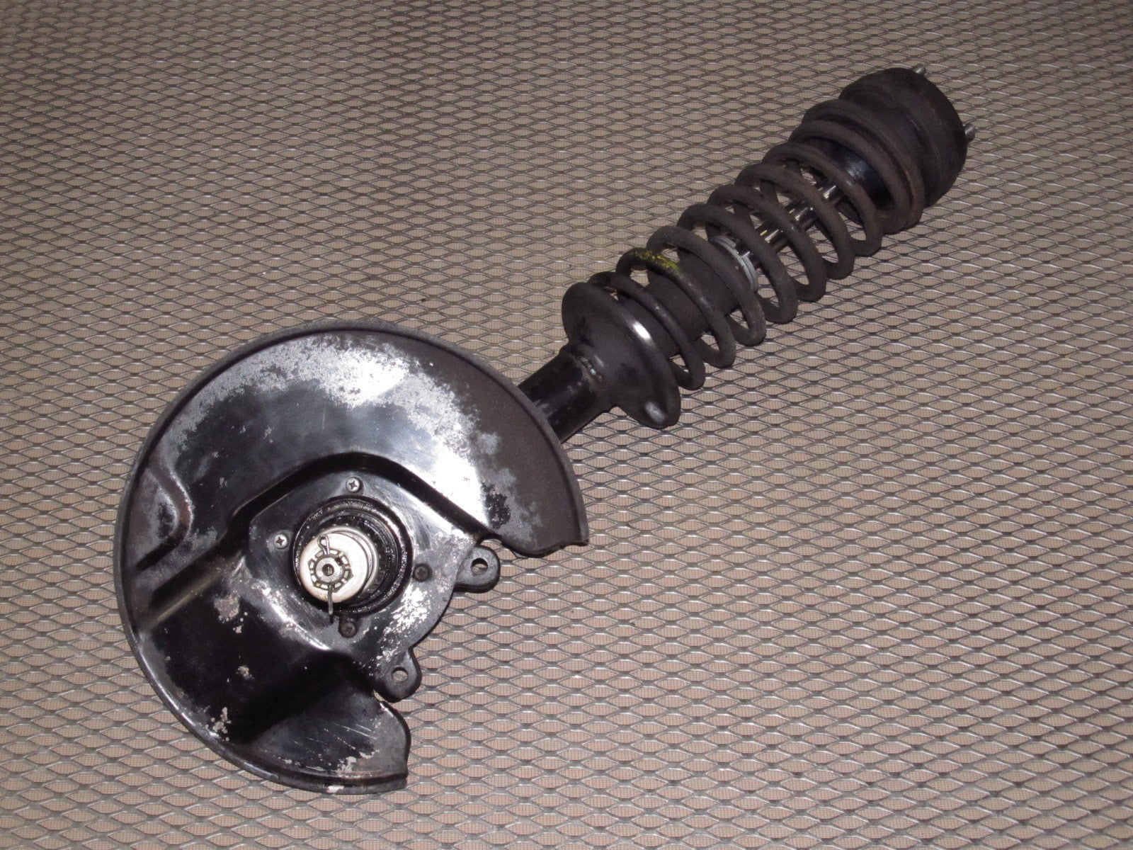 72 73 Datsun 240z OEM Front Spindle & Shock Assembly - Left