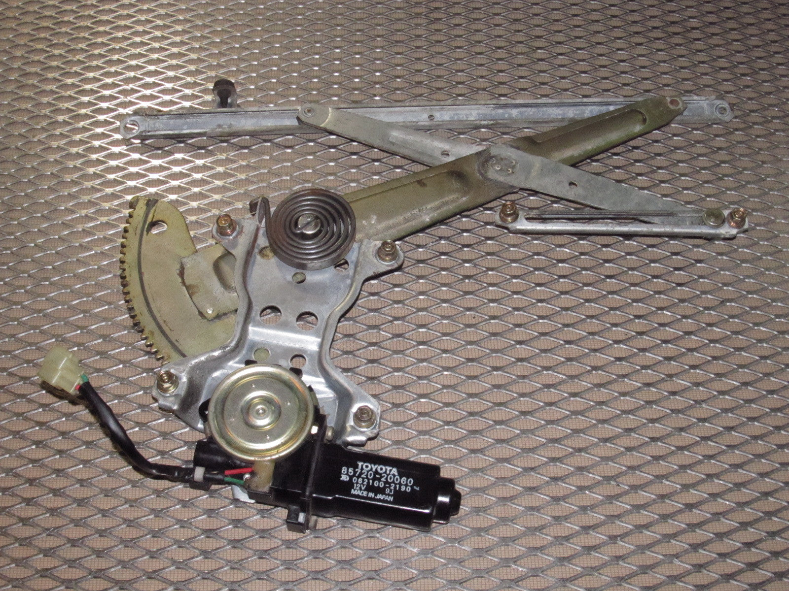 89 90 91 92 Toyota Supra OEM Window Motor & Regulator - Left