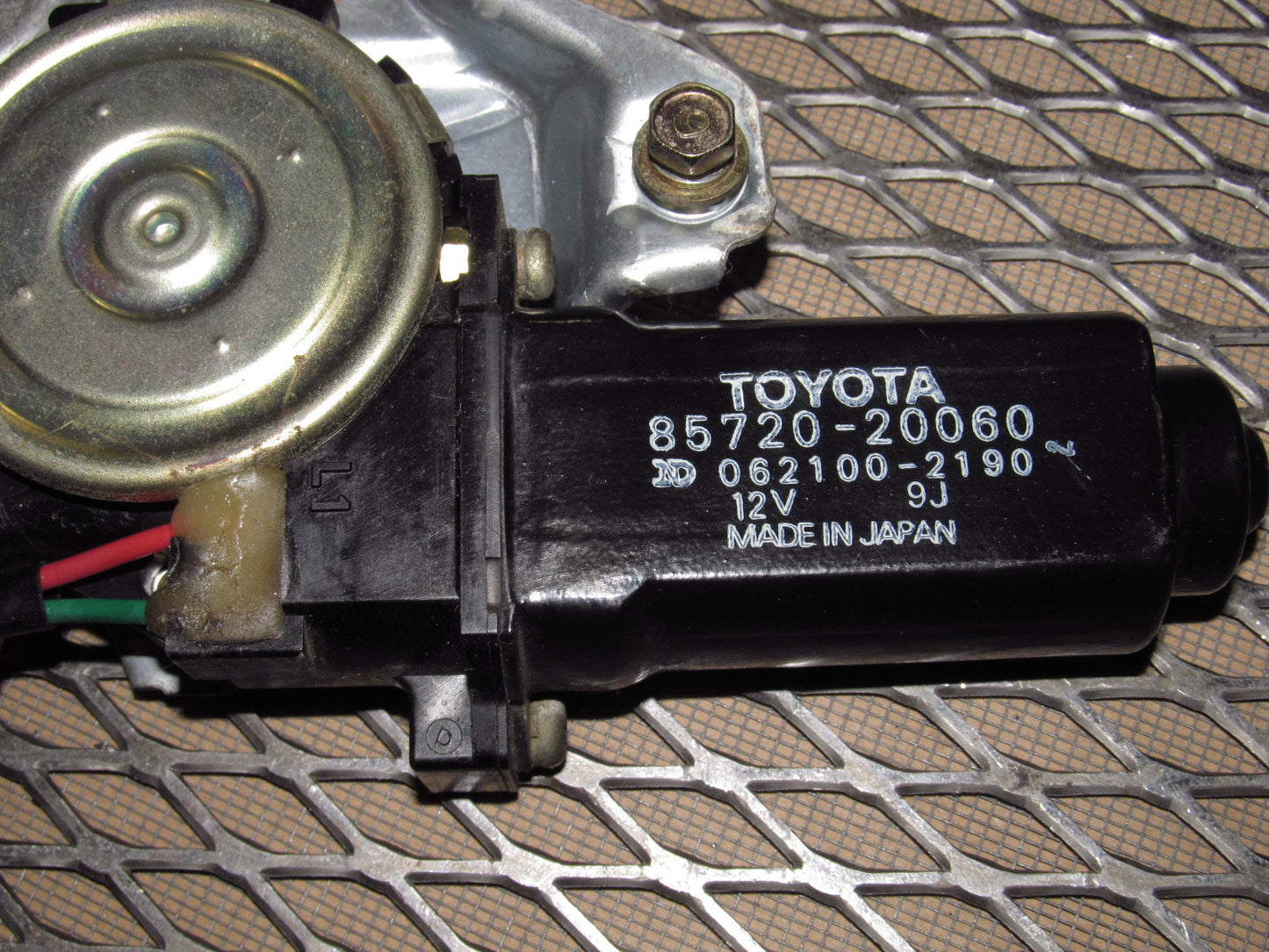 89 90 91 92 Toyota Supra OEM Window Motor & Regulator - Left