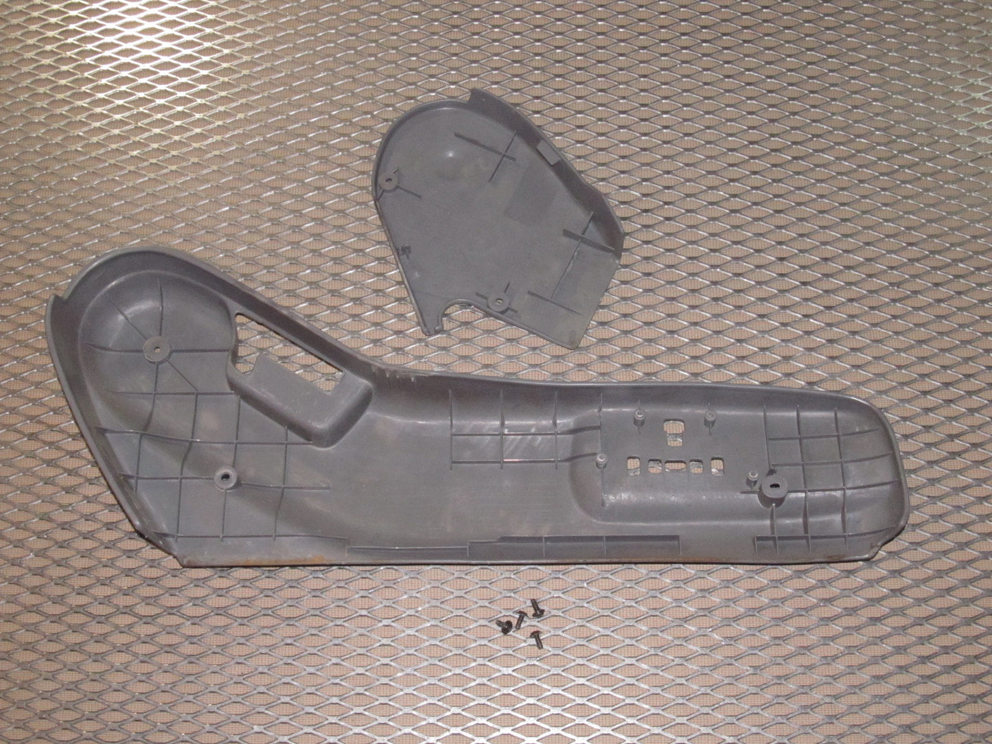 89 90 91 92 Toyota Supra OEM Seat Track Side Cover Panel - Left