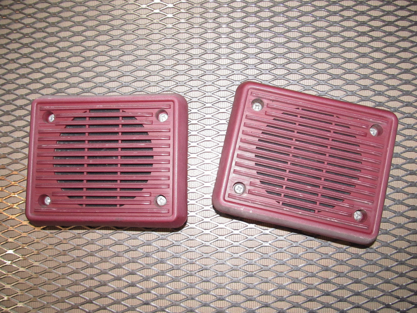 79 80 Datsun 280zx OEM Speaker & Grille - Rear Set