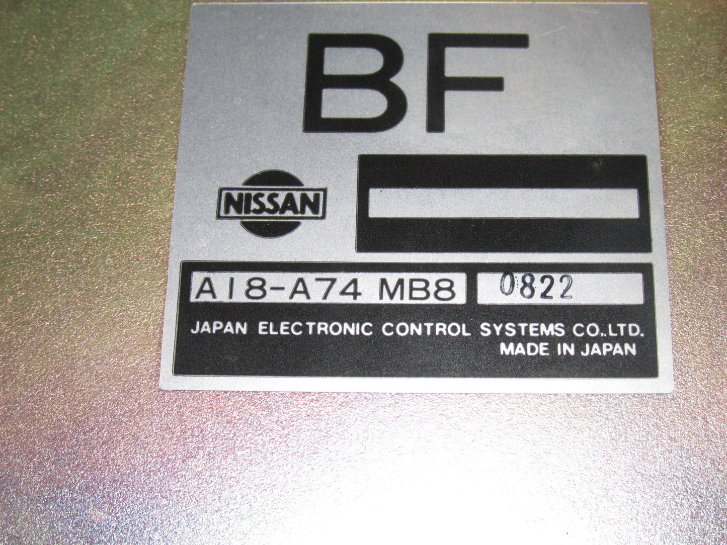 1990 Nissan 300zx OEM ECU Engine Computer A18-A74 MB8