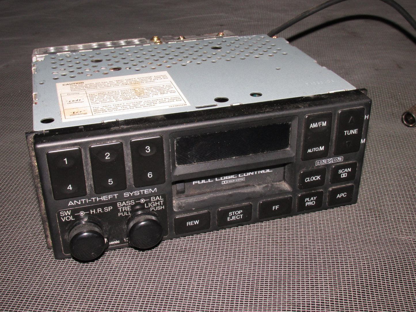 94 95 96 97 Mazda Miata OEM Stereo Radio Cassette Unit