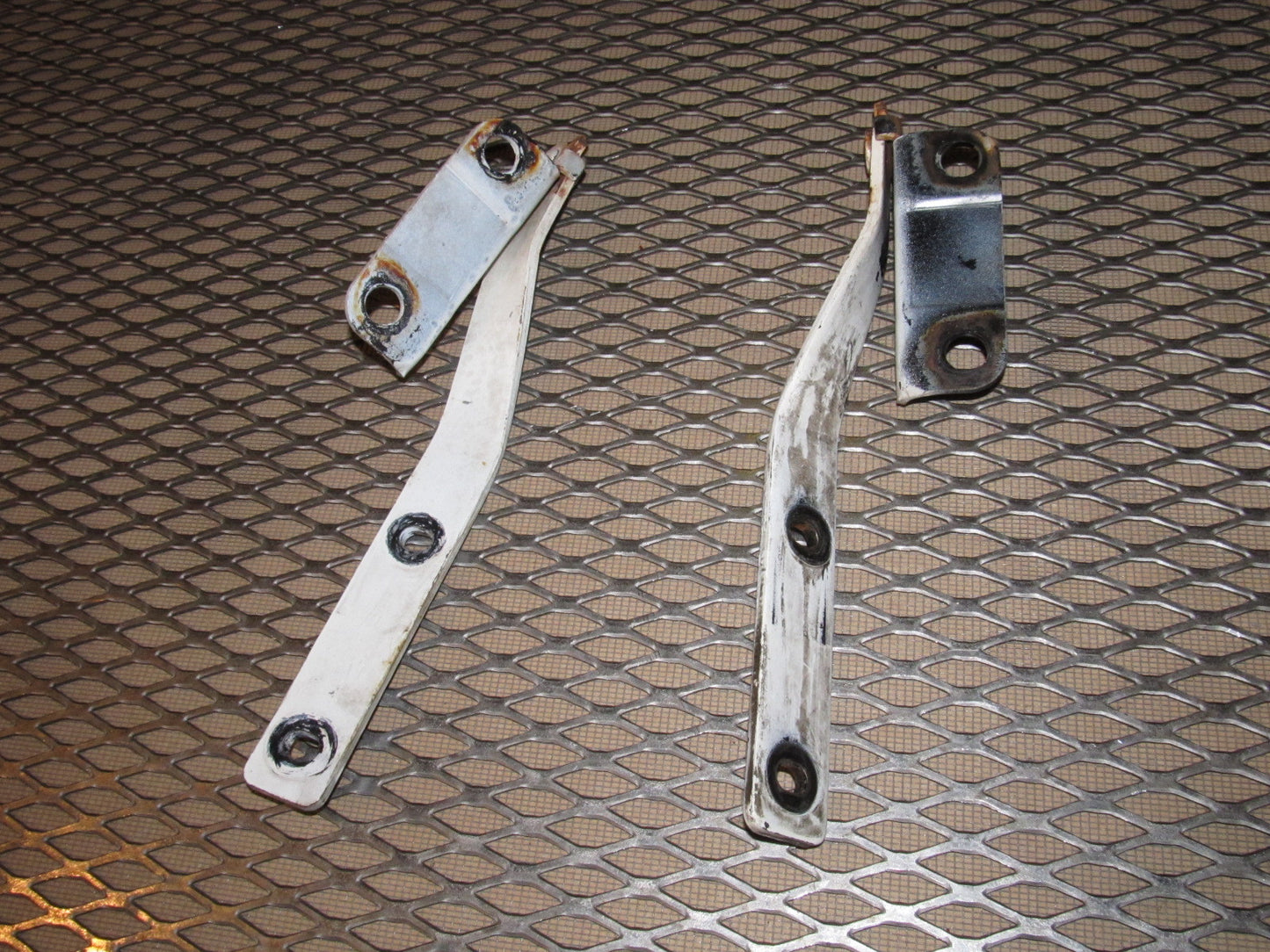 86 87 88 Mazda RX7 OEM Hood Hinges Set