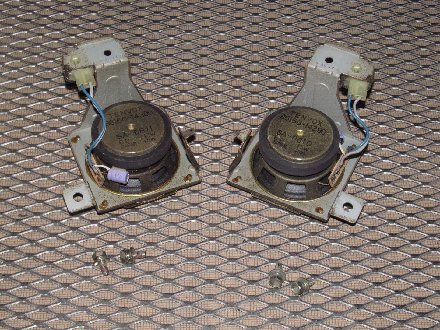 89 90 91 92 Toyota Supra OEM Rear Speaker Set