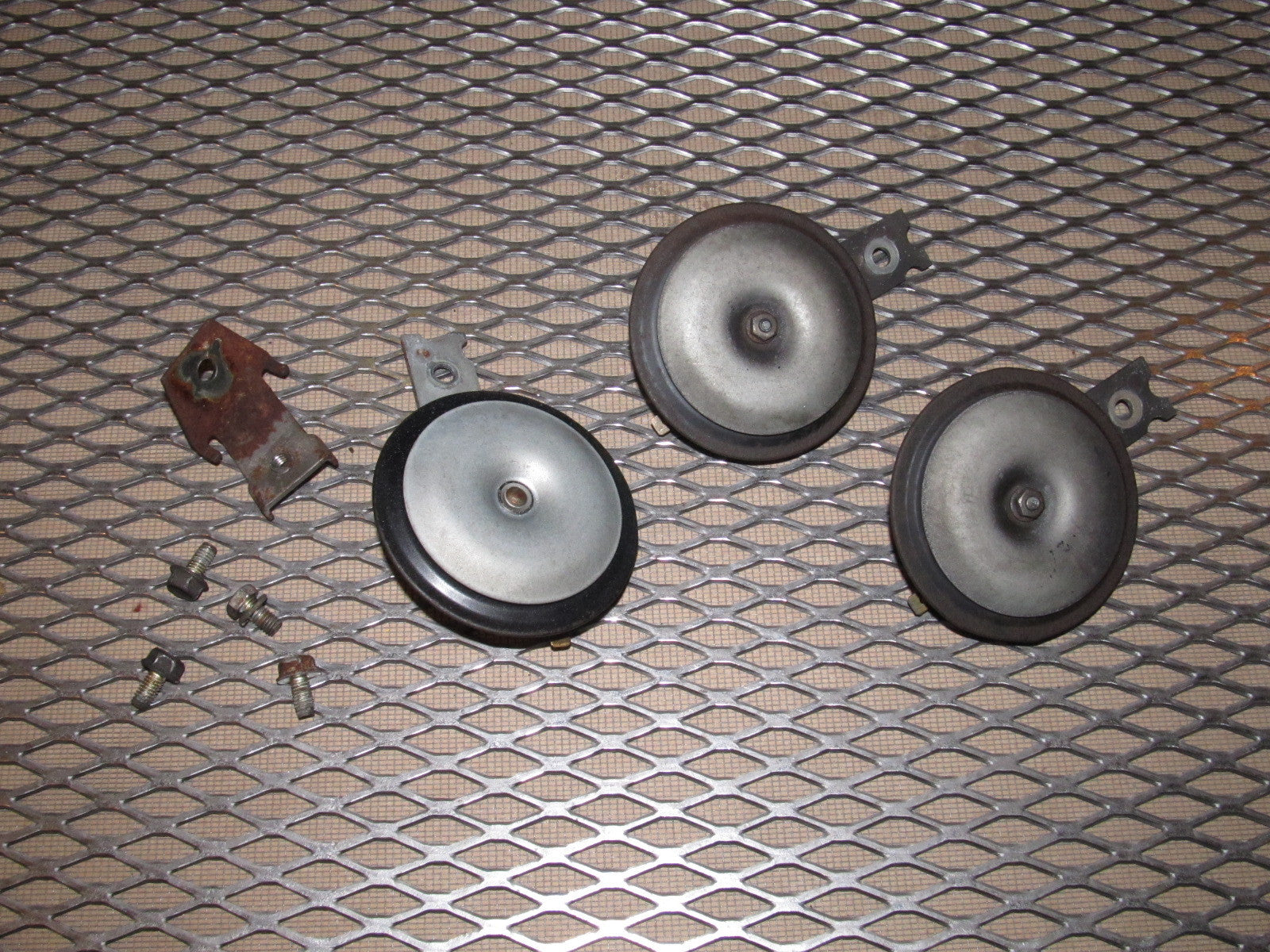 86 87 88 Mazda RX7 OEM Exterior Horn Set