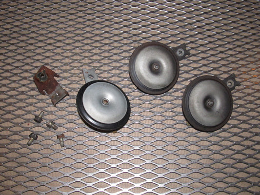 86 87 88 Mazda RX7 OEM Exterior Horn Set