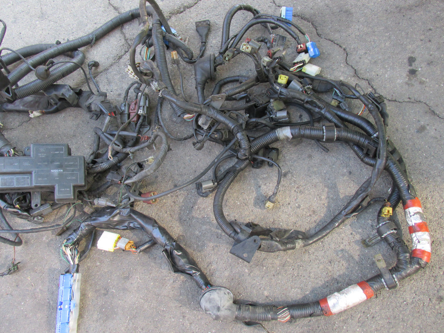 90-96 Nissan 300zx OEM Engine Wiring Harness A/T Transmission - None Turbo