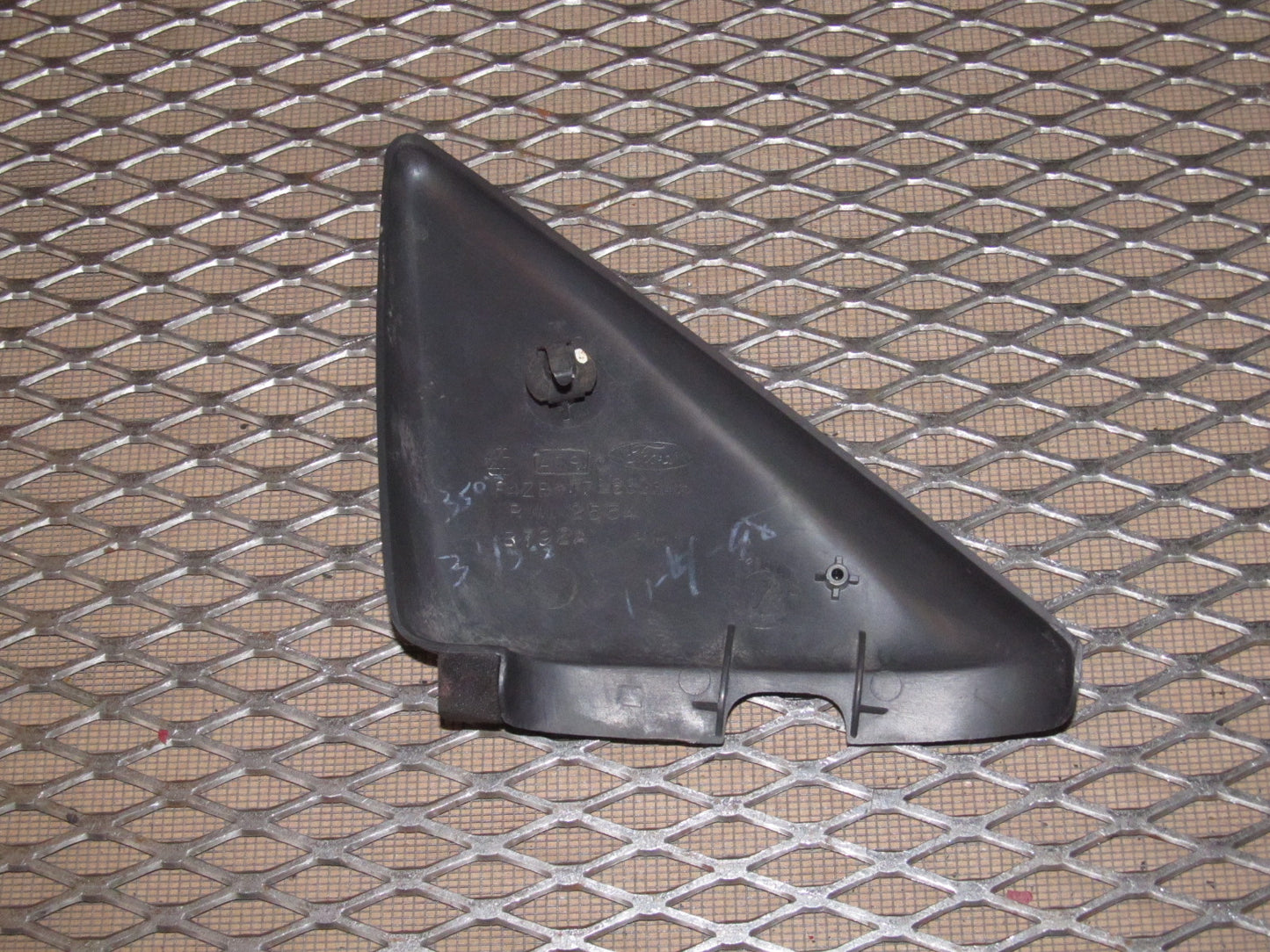 99-04 Ford Mustang OEM Interior Door Panel Mirror Trim Cover - Right