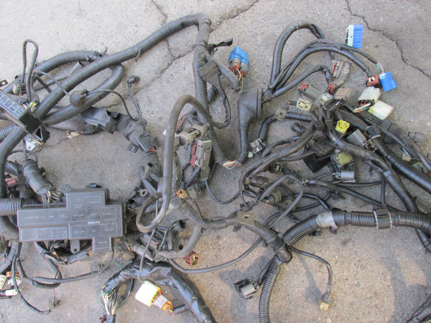 90-96 Nissan 300zx OEM Engine Wiring Harness A/T Transmission - None Turbo