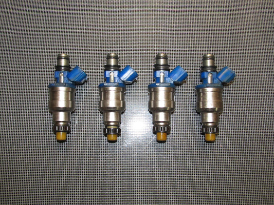 90-93 Mazda Miata OEM 1.6L Blue Fuel Injector - 4 pieces set