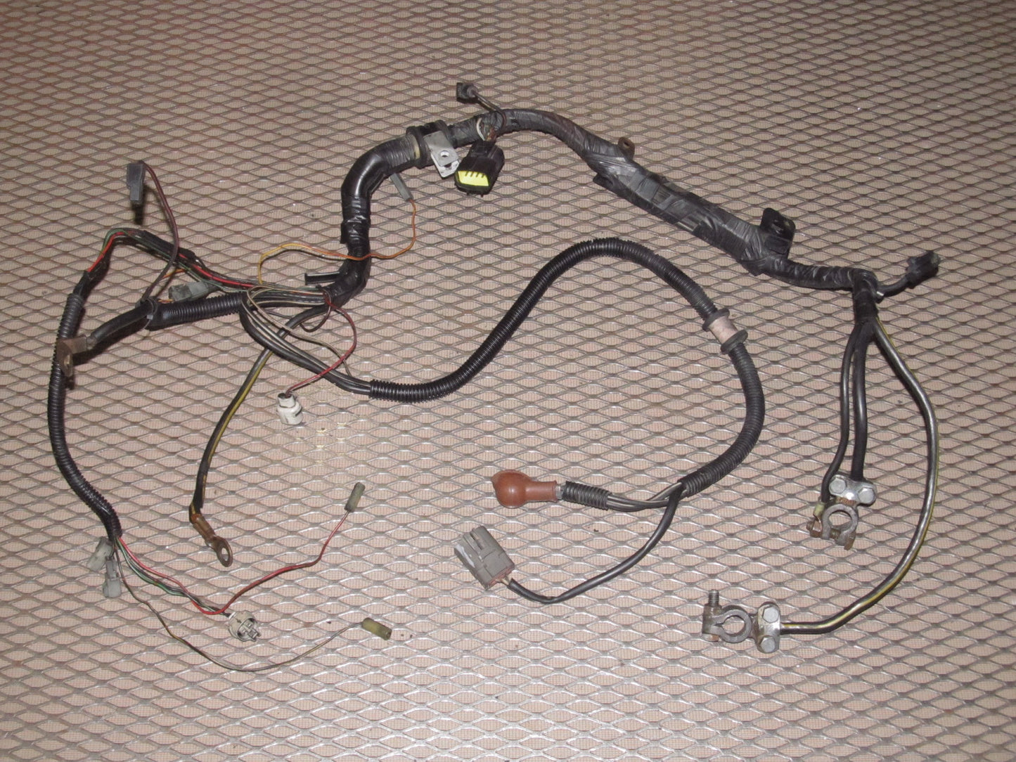 89 90 91 Mazda RX7 OEM M/T Battery Starter Cable Wiring Harness