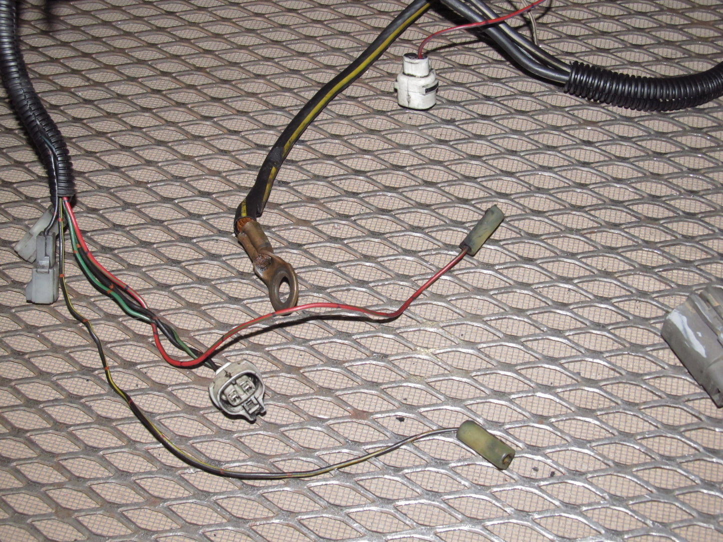 89 90 91 Mazda RX7 OEM M/T Battery Starter Cable Wiring Harness