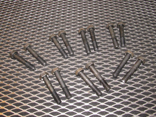 89 90 91 92 Toyota Supra OEM 7M-GE Engine Crankshaft Main Bearing Cap Bolt Set