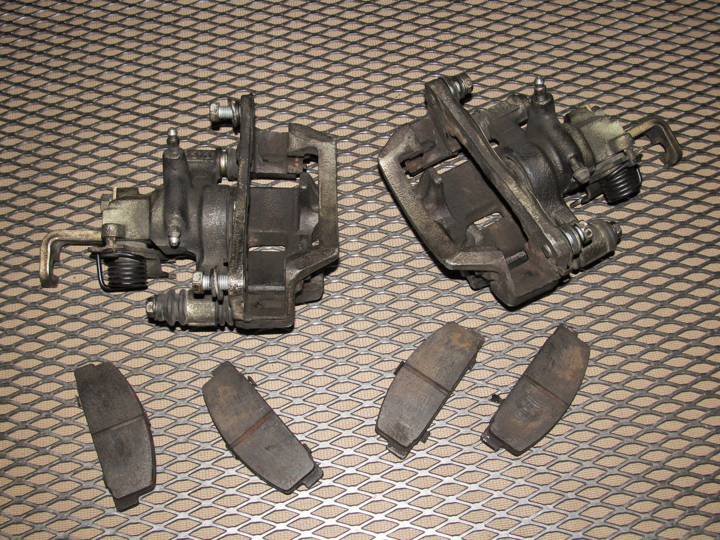 86 87 88 Mazda RX7 OEM Rear Brake Caliper - Set