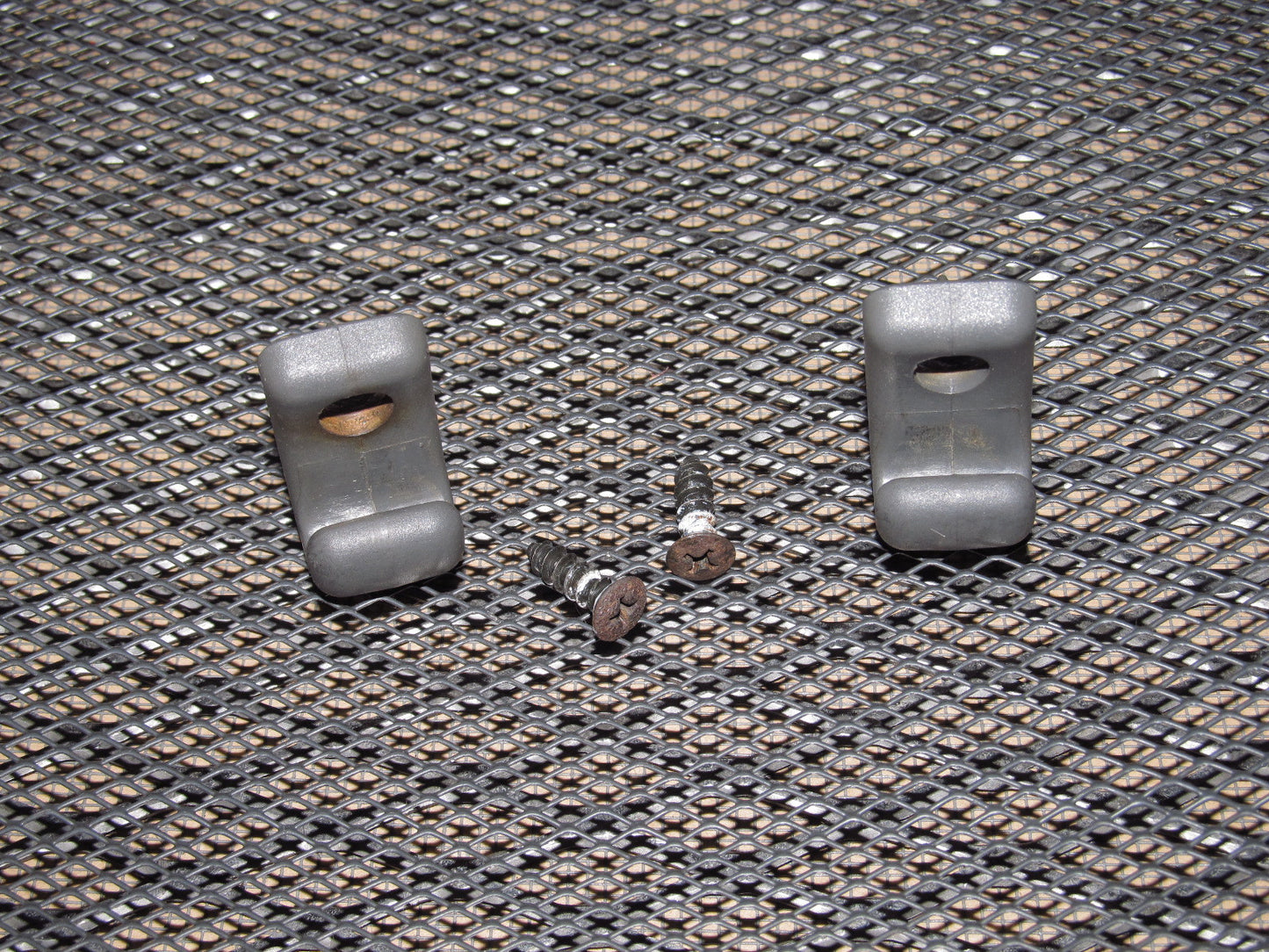 89 90 91 92 Toyota Supra OEM Sun Visor Holder Clips - Set