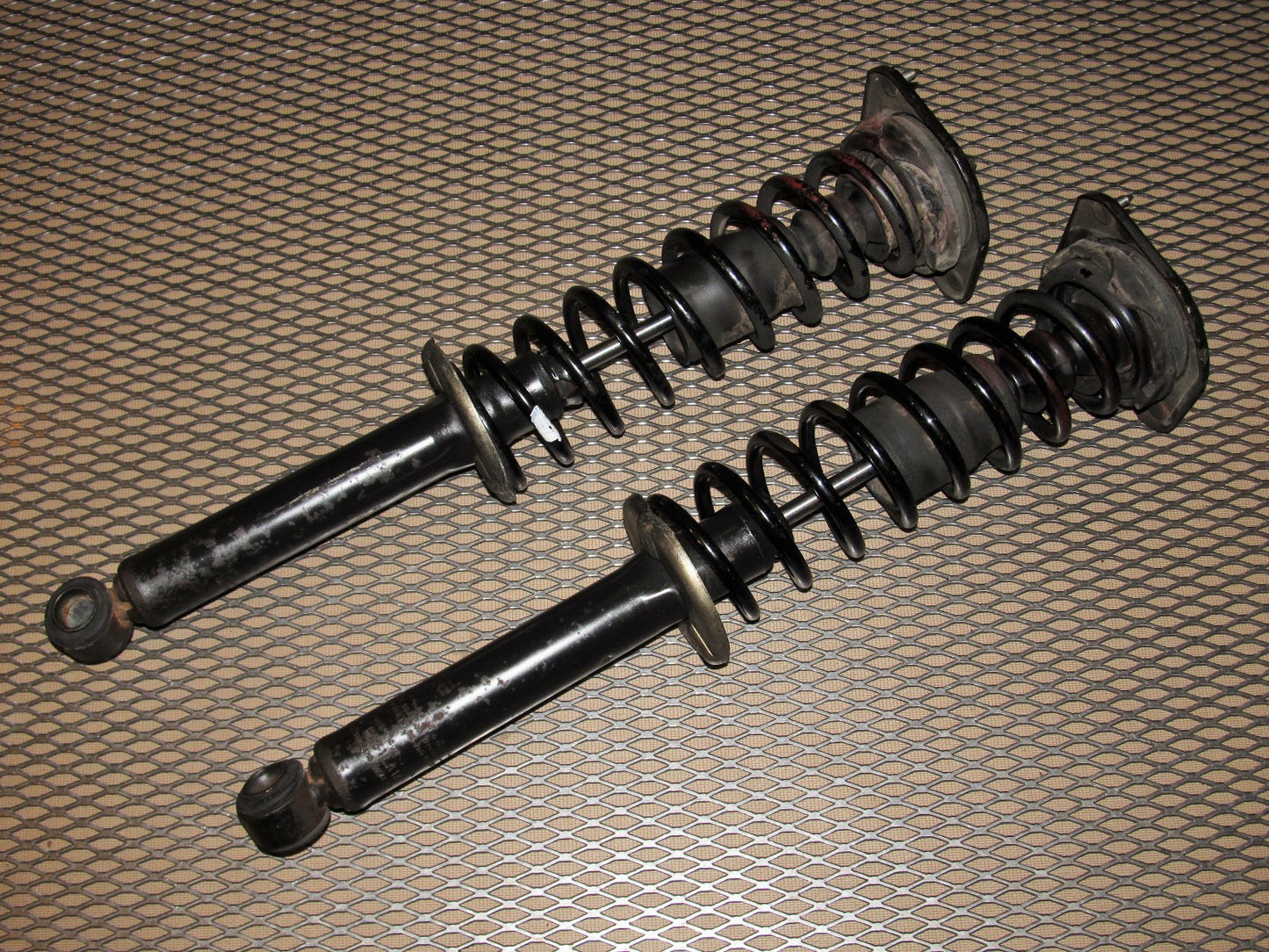 86 87 88 Mazda RX7 OEM Shock Strut & Spring Assembly - Rear Set