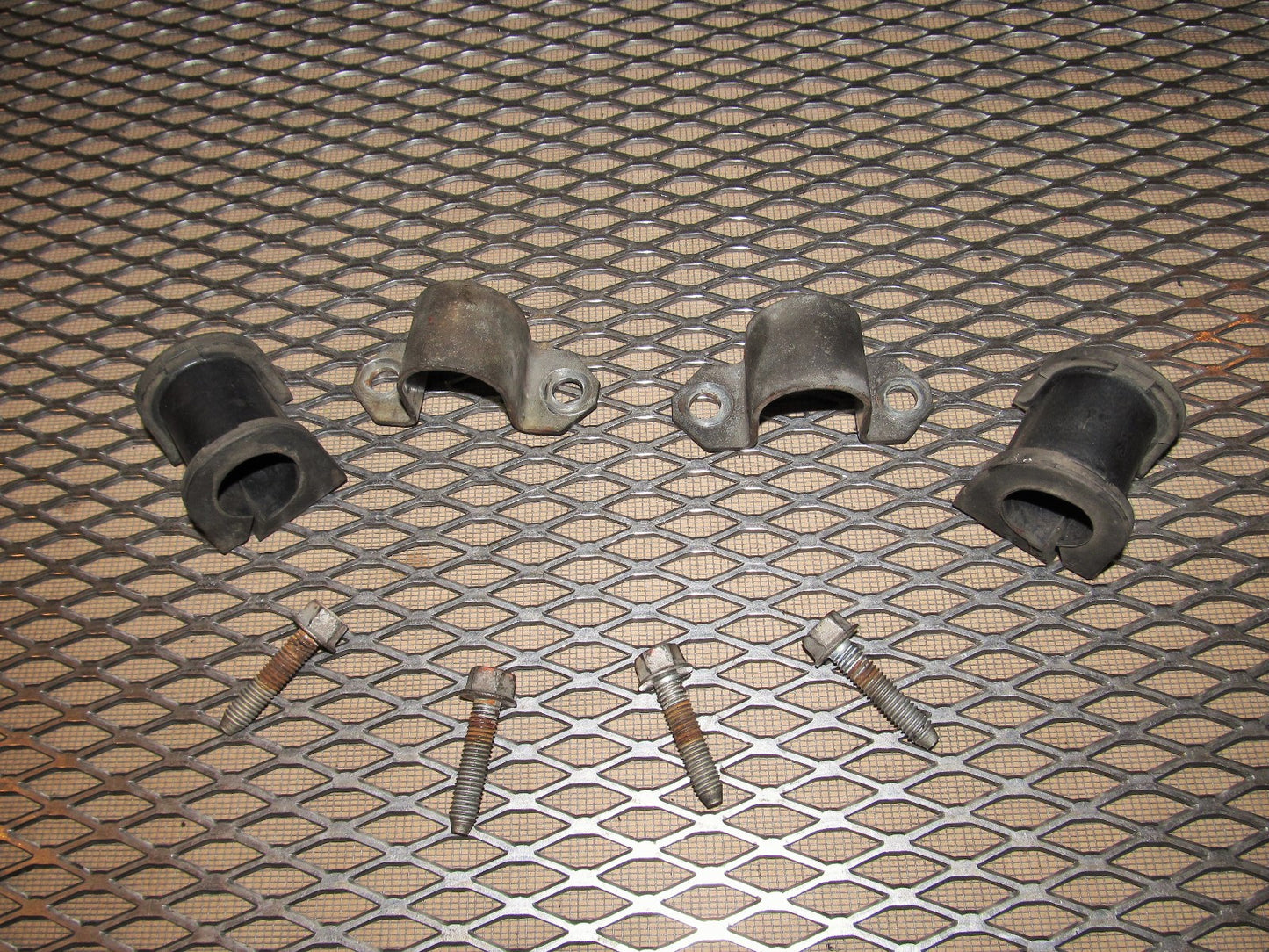 86 87 88 Mazda RX7 OEM Rear Stabilizer Mount - Set