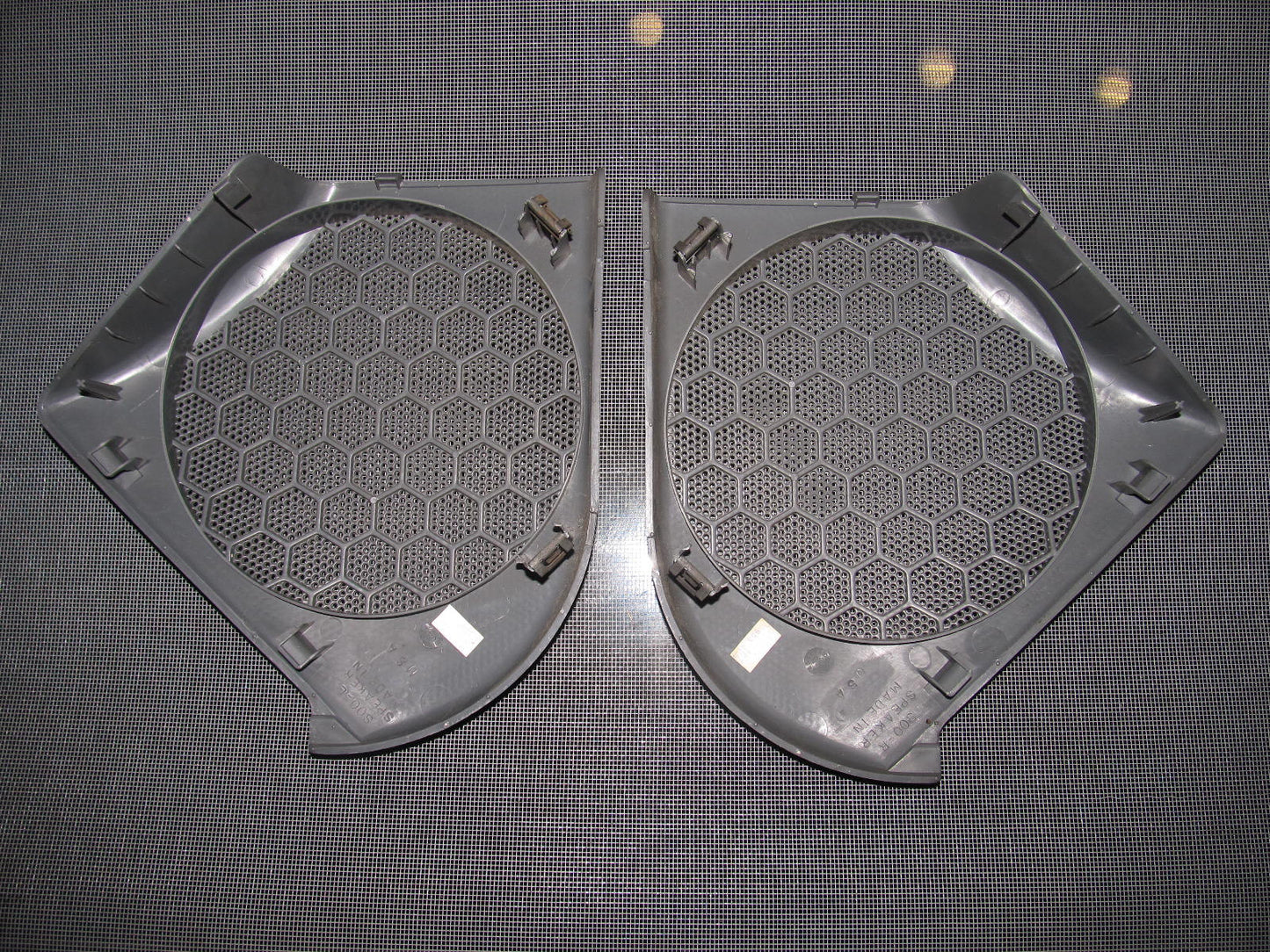 96 97 98 99 00 Honda Civic OEM Door Panel Speaker Grille Set