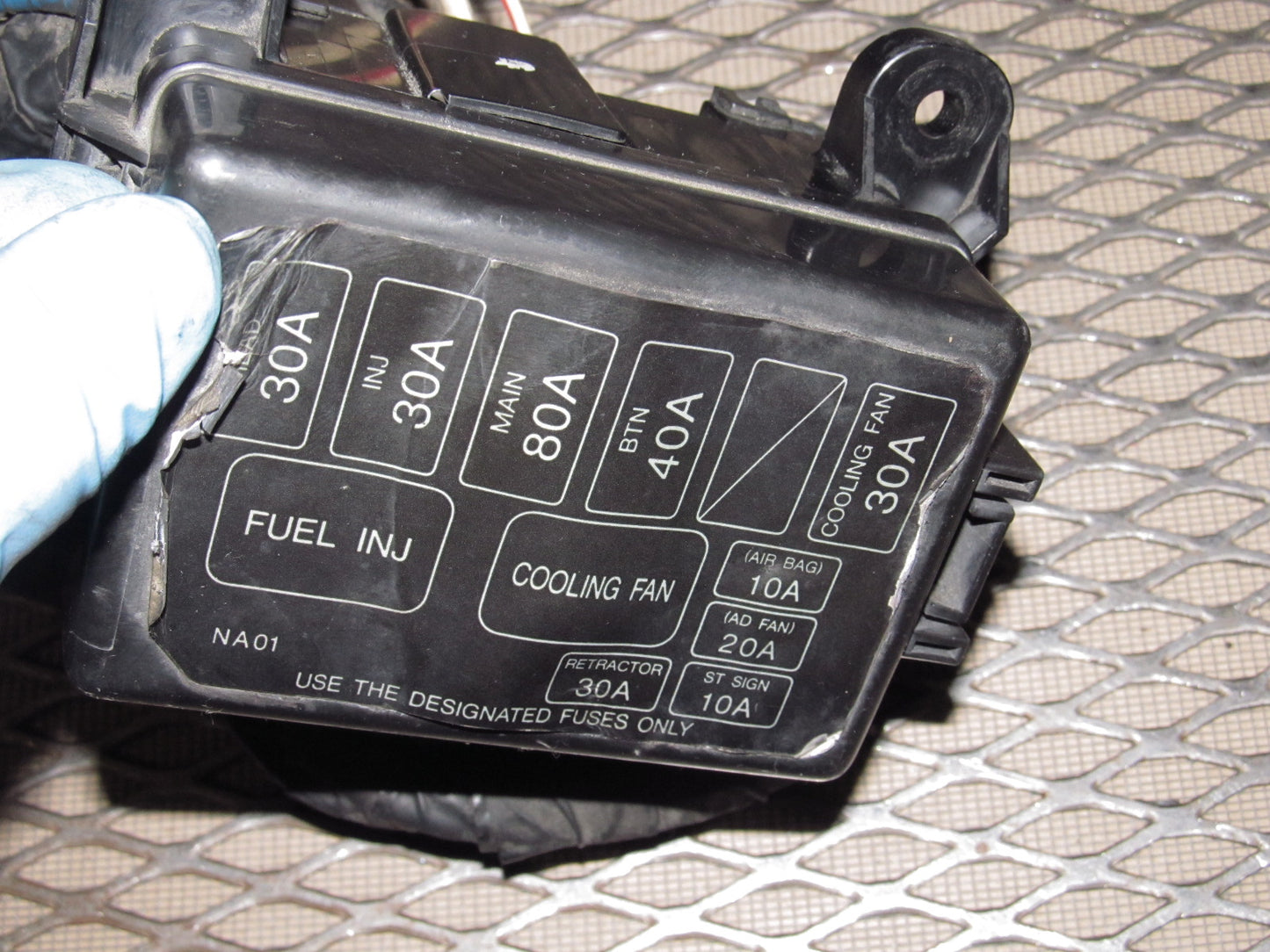 90-93 Mazda Miata OEM Engine Fuse Box