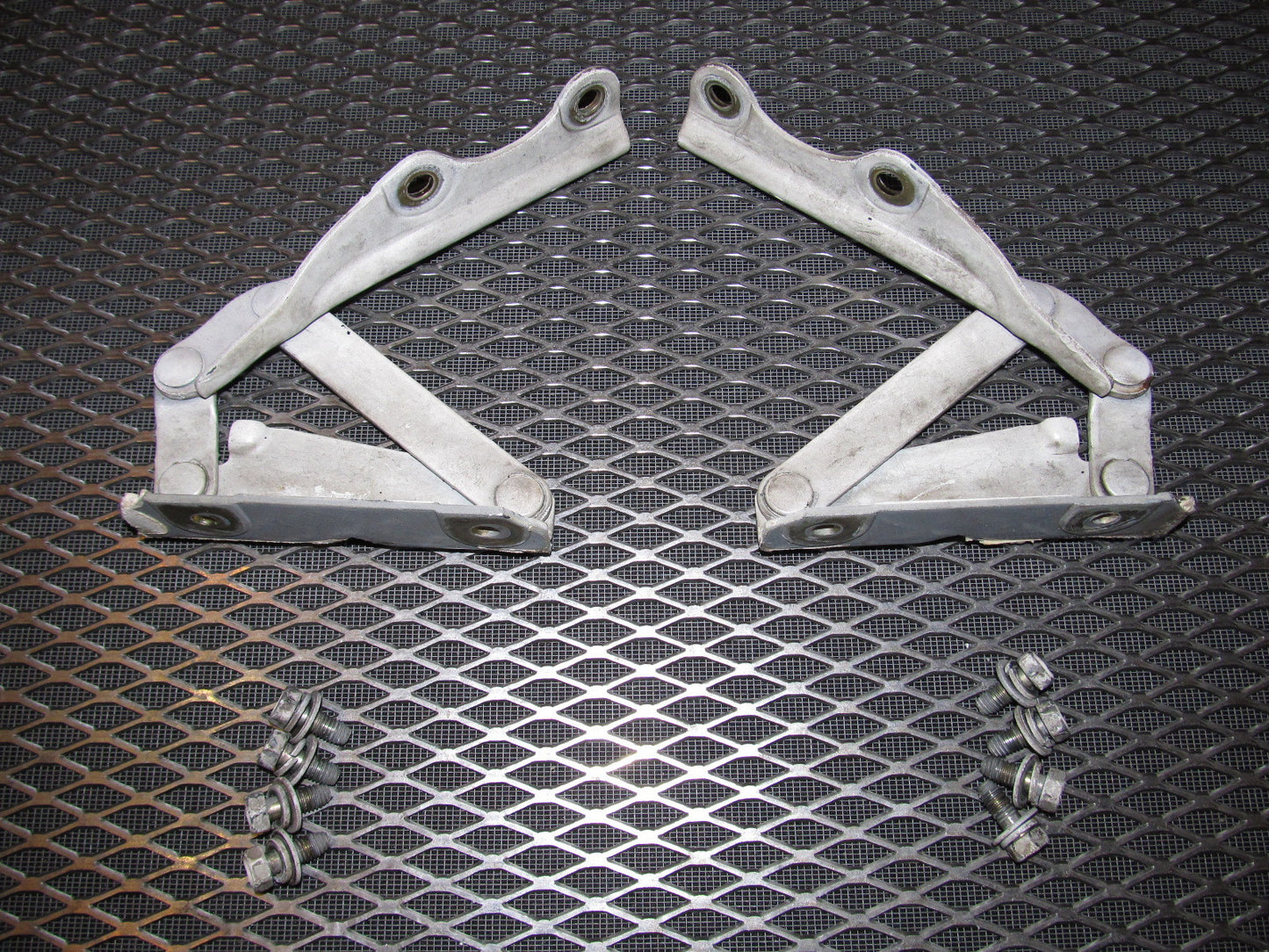 94 95 96 97 Mitsubishi 3000GT OEM Hood Hinges - Set