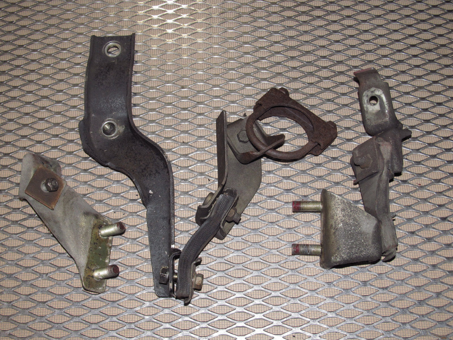 79 80 Datsun 280zx OEM Engine Mount Mounting Bracket - Set