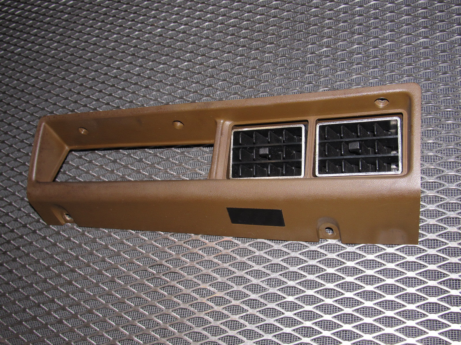 81 82 83 Datsun 280zx OEM Dash Climate Control Bezel Cover & Vent