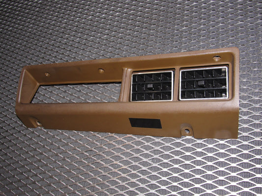 81 82 83 Datsun 280zx OEM Dash Climate Control Bezel Cover & Vent