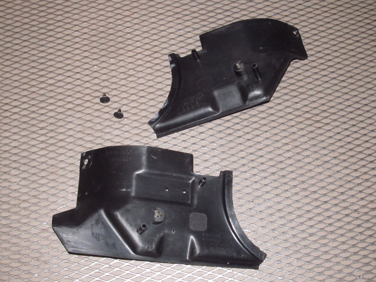 90-93 Mazda Miata OEM Interior Kick Panel Cover Set