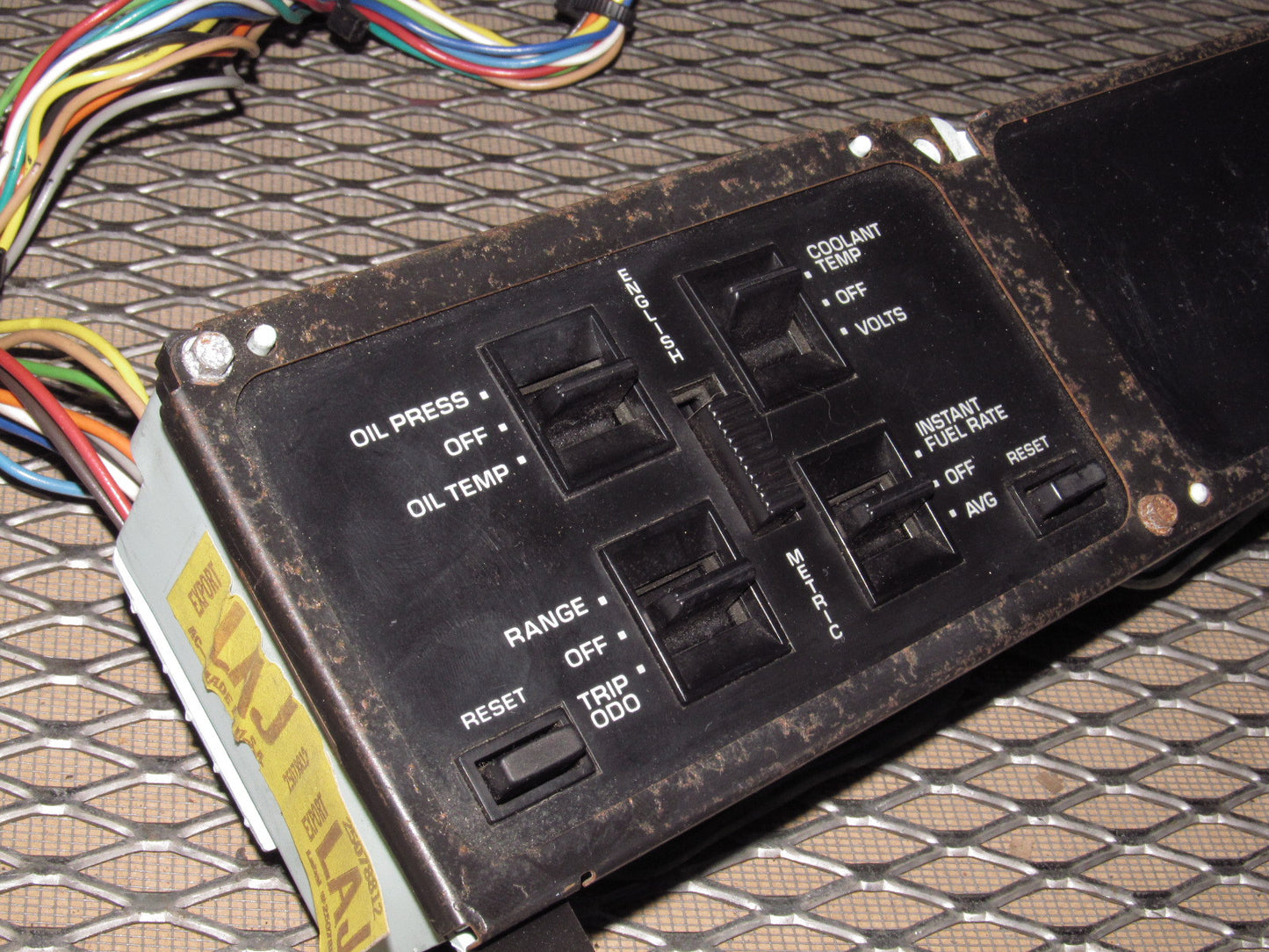 84-89 Chevrolet Corvette OEM DIC Dash Information Center