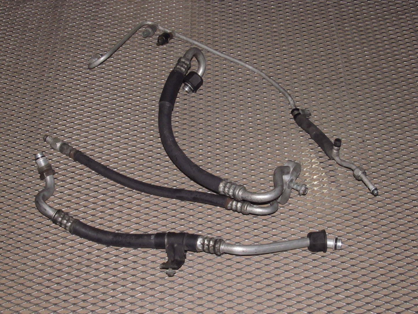 85-87 Chevrolet Corvette OEM A/C Fitting Hose Line - Set