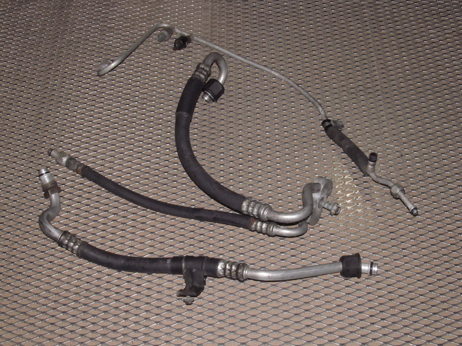 85-87 Chevrolet Corvette OEM A/C Fitting Hose Line - Set