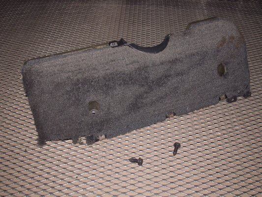 84-89 Chevrolet Corvette OEM Dash Carpet Panel Cover - Left