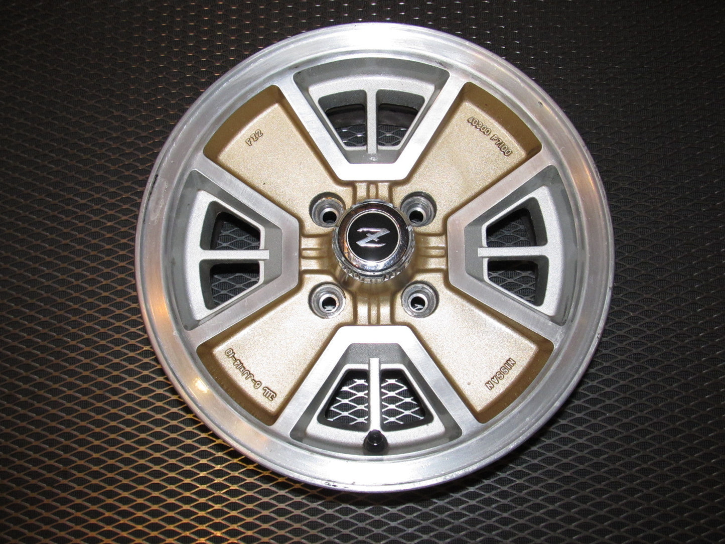 81 82 83 Datsun 280zx OEM Wheel With Center Cap